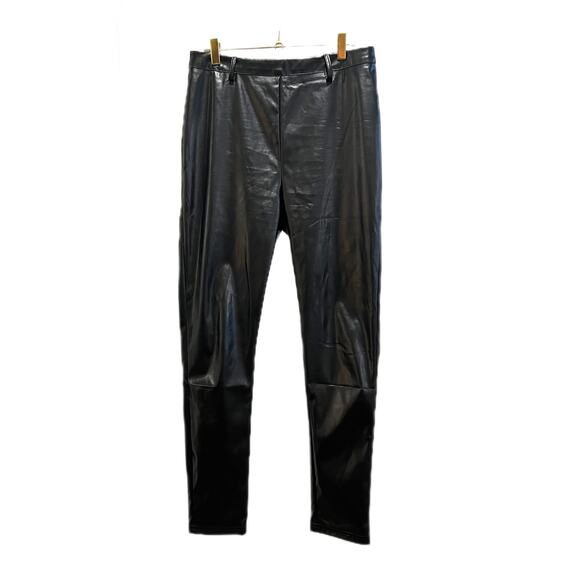 Parisian Faux Leather Pants/8 - Picture 3 of 8